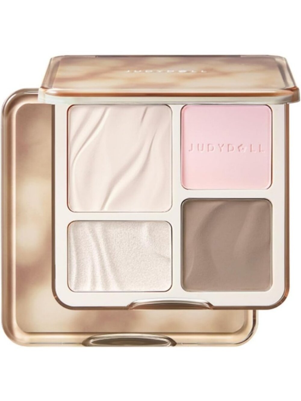 Korean Contour Palette & Highlighter - Blush Shades for Flawless Makeup